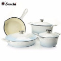 cast iron casserole cookware set